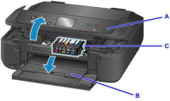 Canon pixma change deals ink